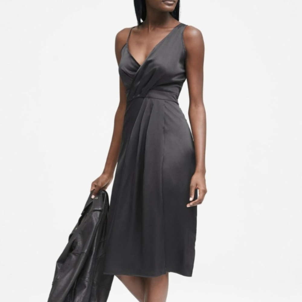 Banana Republic Assymetric Neckline Dress-Limited Edition